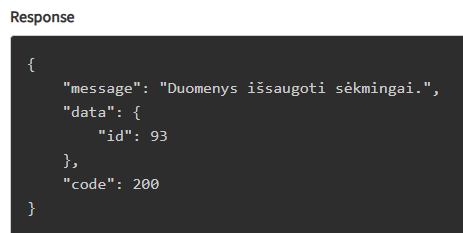Пример создания производственного документа через API