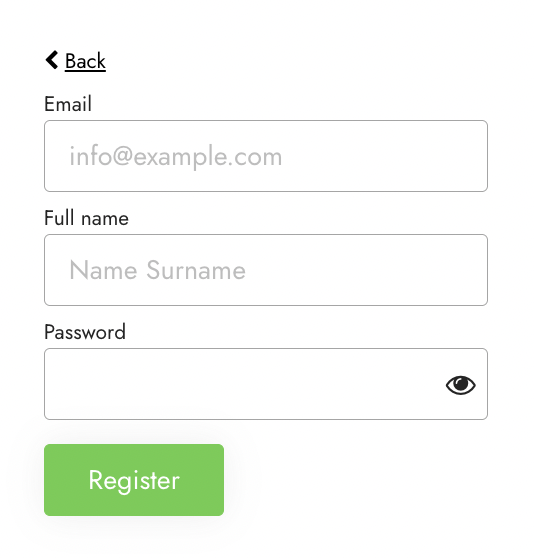 Site.pro registration form
