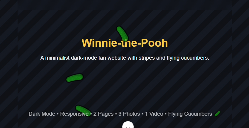 A website generated by Copilot