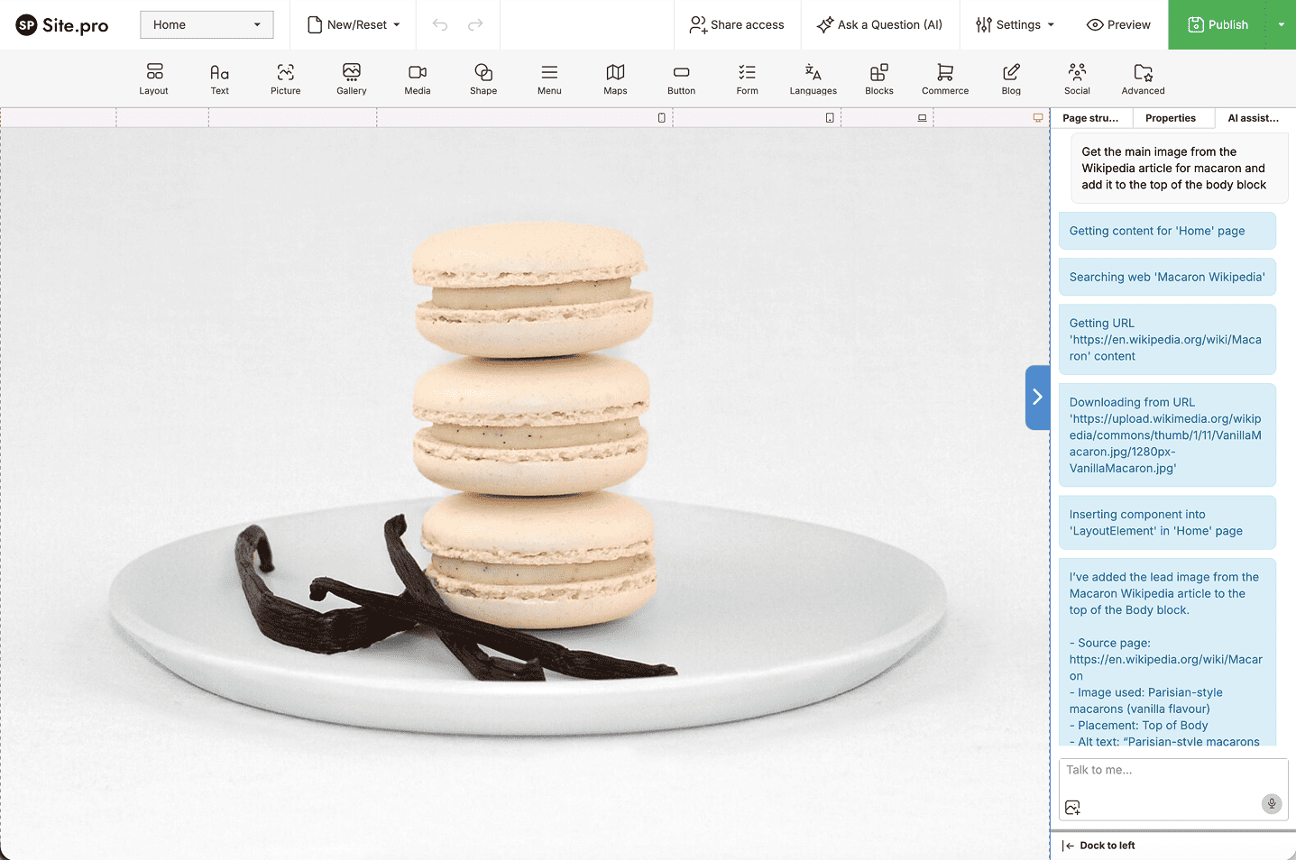download_file function of AI Builder Assistant